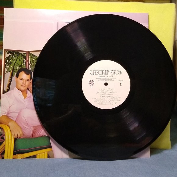 Christopher Cross Another Page 1983 Vinyl record - Picture 3 of 4